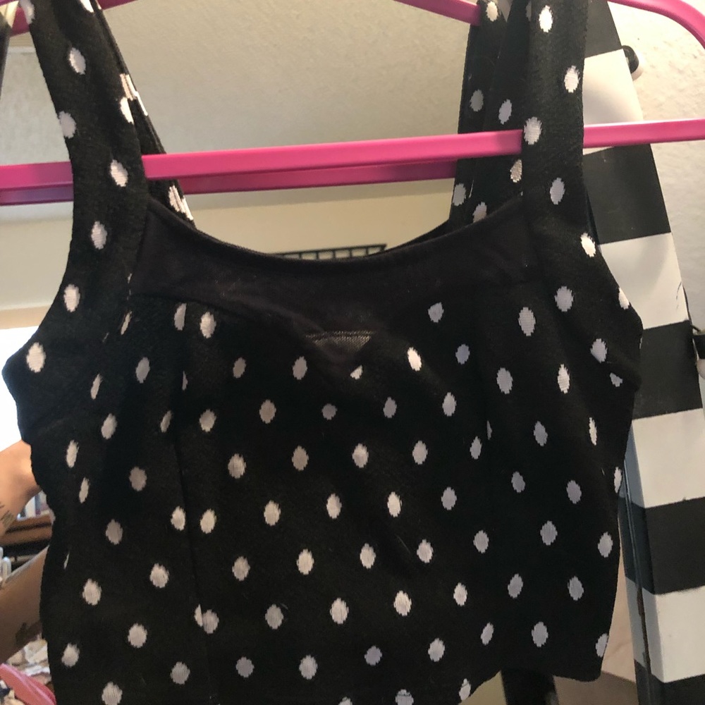 Polka dot tank